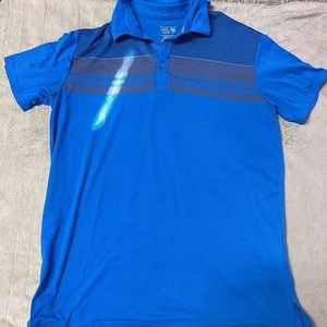 Mens Mountain Hard Wear Polo Sz Medium